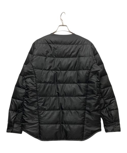 DESCENTE（デサント）DESCENTE (デサント) H.C.S DOWN L/S SHIRT ブラックの古着・服飾アイテム