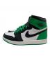 NIKE (ナイキ) ミッドカットスニーカー ブラック×グリーン サイズ:28：13000円
