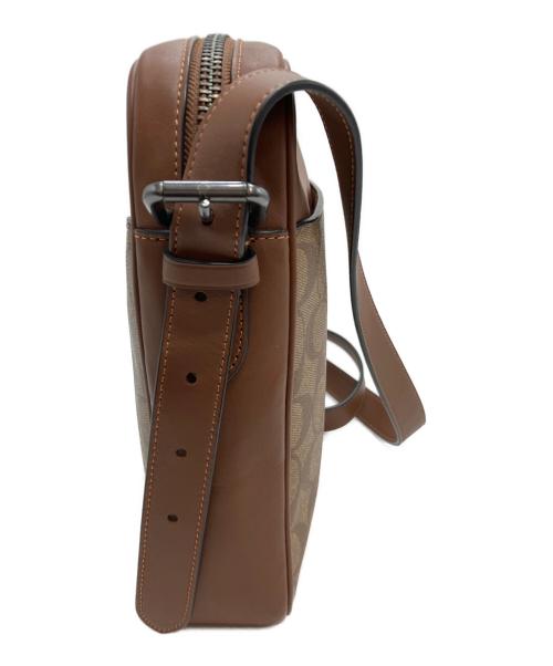 COACH（コーチ）COACH (コーチ) ショルダーバッグ ブラウン×ベージュの古着・服飾アイテム