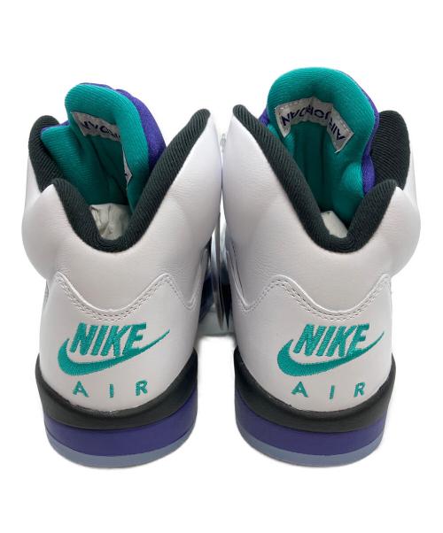 NIKE（ナイキ）NIKE (ナイキ) Air Jordan 5 Retro Grape ホワイト サイズ:27の古着・服飾アイテム