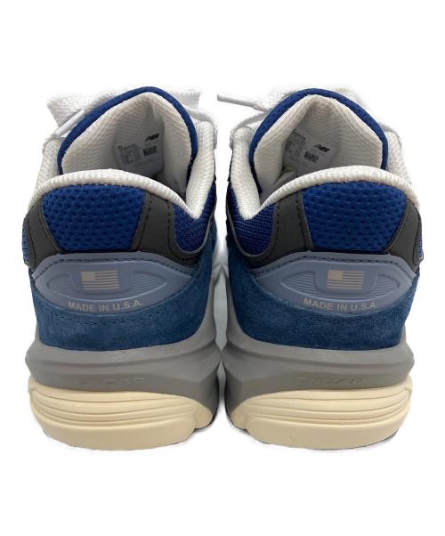 NEW BALANCE（ニューバランス）NEW BALANCE (ニューバランス) ローカットスニーカー ブルー×ホワイト サイズ:26.5の古着・服飾アイテム