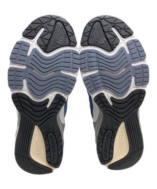 NEW BALANCE（ニューバランス）NEW BALANCE (ニューバランス) ローカットスニーカー ブルー×ホワイト サイズ:26.5の古着・服飾アイテム