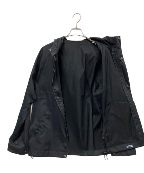 10YC（テンワイシー）10YC (テンワイシー) フーデッドブルゾン ブラック サイズ:Mの古着・服飾アイテム