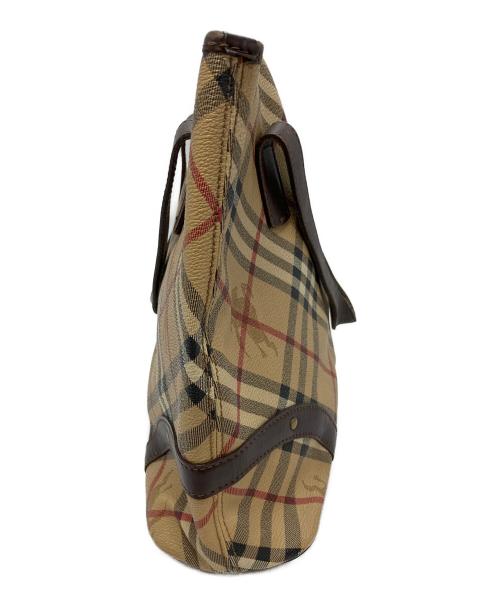BURBERRY（バーバリー）BURBERRY (バーバリー) ハンドバッグ ベージュの古着・服飾アイテム