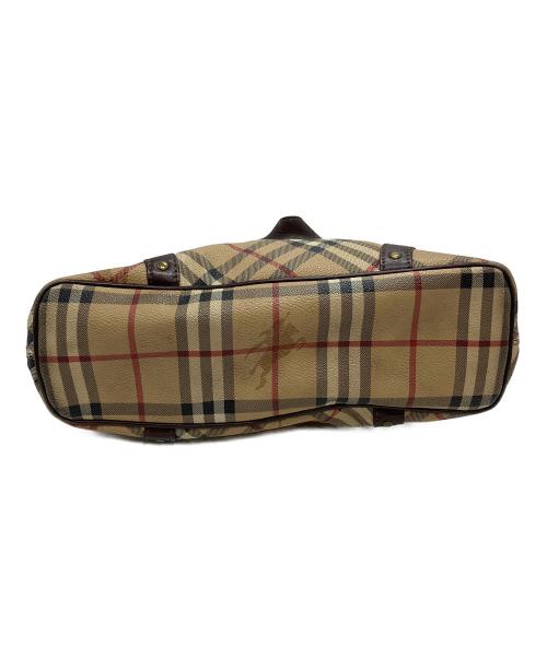 BURBERRY（バーバリー）BURBERRY (バーバリー) ハンドバッグ ベージュの古着・服飾アイテム