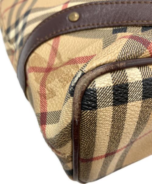 BURBERRY（バーバリー）BURBERRY (バーバリー) ハンドバッグ ベージュの古着・服飾アイテム