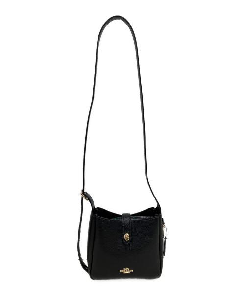 COACH（コーチ）COACH (コーチ) ハドリーミニクロスボディバッグ ブラックの古着・服飾アイテム