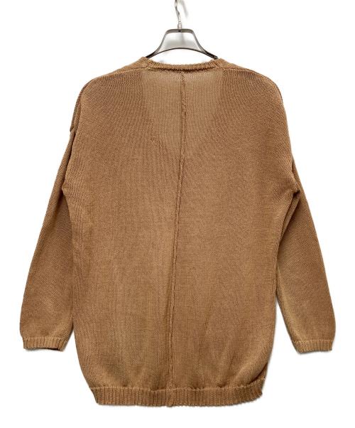 SLOBE IENA（スローブ イエナ）SLOBE IENA (スローブ イエナ) 薄手ニット ベージュ サイズ:FREEの古着・服飾アイテム