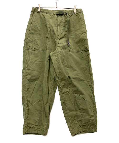 THE NORTH FACE（ザ ノース フェイス）THE NORTH FACE (ザ ノース フェイス) ワイドパンツ グリーン サイズ:34の古着・服飾アイテム