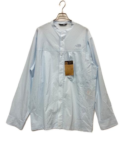 THE NORTH FACE（ザ ノース フェイス）THE NORTH FACE (ザ ノース フェイス) 長袖シャツ スカイブルー サイズ:ＸＸＬの古着・服飾アイテム