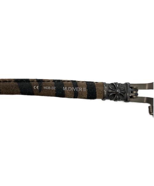 CHROME HEARTS（クロムハーツ）CHROME HEARTS (クロムハーツ) アイウェア M.DIVERⅡ ブラック×カーキの古着・服飾アイテム