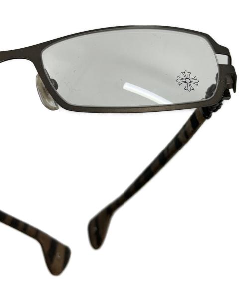 CHROME HEARTS（クロムハーツ）CHROME HEARTS (クロムハーツ) アイウェア M.DIVERⅡ ブラック×カーキの古着・服飾アイテム
