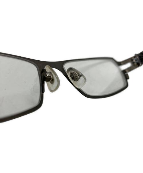 CHROME HEARTS（クロムハーツ）CHROME HEARTS (クロムハーツ) アイウェア M.DIVERⅡ ブラック×カーキの古着・服飾アイテム