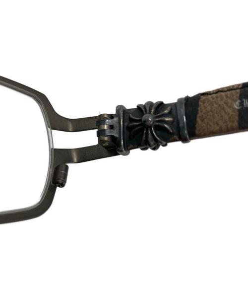 CHROME HEARTS（クロムハーツ）CHROME HEARTS (クロムハーツ) アイウェア M.DIVERⅡ ブラック×カーキの古着・服飾アイテム