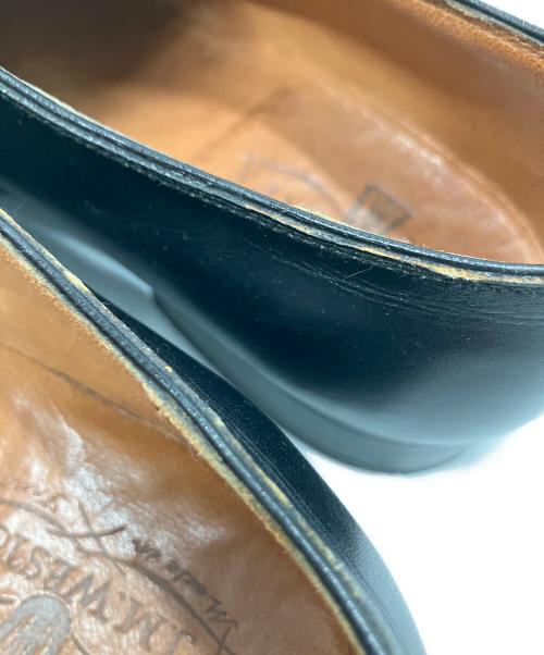 J.M.WESTON（ジェイエムウエストン）J.M.WESTON (ジェイエムウエストン) レザーシングルモンクシューズ ブラック サイズ:3の古着・服飾アイテム