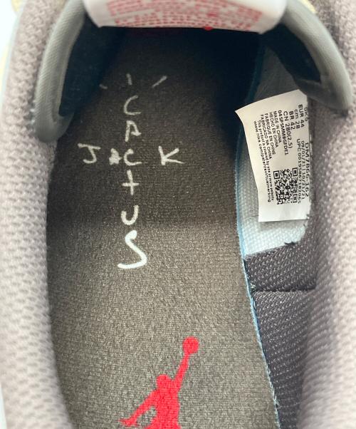 NIKE（ナイキ）NIKE (ナイキ) TRAVIS SCOTT (トラヴィススコット) ローカットスニーカー ホワイト×ベージュ サイズ:28の古着・服飾アイテム