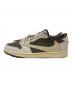 NIKE (ナイキ) TRAVIS SCOTT (トラヴィススコット) ローカットスニーカー ホワイト×ベージュ サイズ:28：100000円