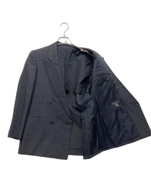 Burberry's（バーバリーズ）Burberry's (バーバリーズ) ダブルジャケット グレー×ネイビー サイズ:不明の古着・服飾アイテム