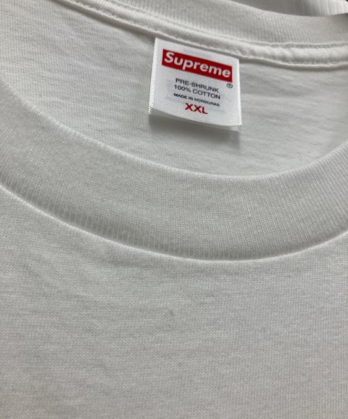 SUPREME（シュプリーム）Supreme (シュプリーム) 半袖カットソー ホワイト サイズ:XXLの古着・服飾アイテム