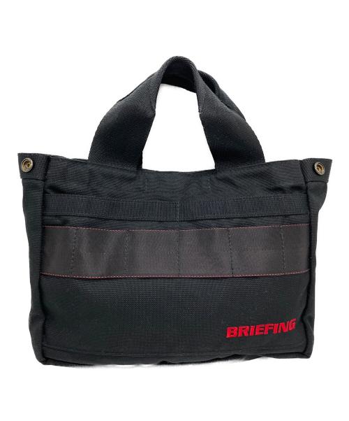 BRIEFING（ブリーフィング）BRIEFING (ブリーフィング) カートトートバッグ ブラック×レッドの古着・服飾アイテム