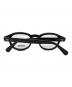 MOSCOT (モスコット) 伊達眼鏡 ブラック：20000円