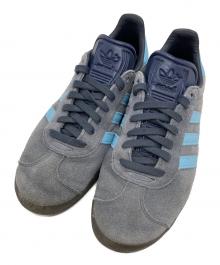 adidas（アディダス）の古着「ガゼルシューズ」｜スカイブルー
