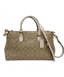COACH（コーチ）の古着「2WAYバッグ」｜ベージュ