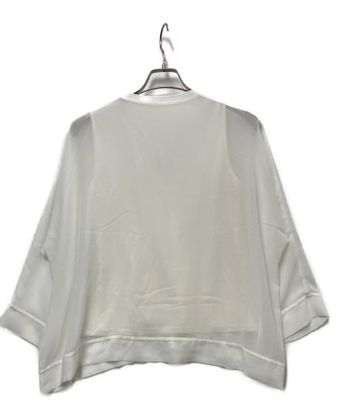 SOEJU（ソージュ）SOEJU (ソージュ) 長袖ブラウス ホワイト サイズ:Mの古着・服飾アイテム