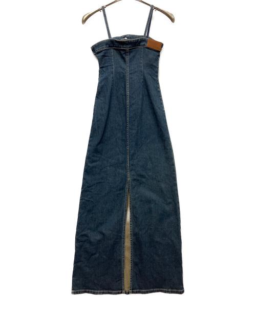 EVRIS（エヴリス）EVRIS (エヴリス) キャミソールワンピース インディゴ サイズ:Mの古着・服飾アイテム