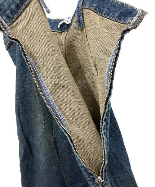 EVRIS（エヴリス）EVRIS (エヴリス) キャミソールワンピース インディゴ サイズ:Mの古着・服飾アイテム