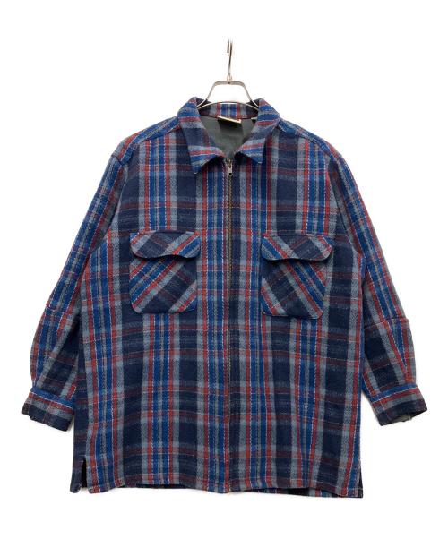 KIWI HOUSE（キウィハウス）KIWI HOUSE (キウィハウス) ネルシャツジャケット ネイビー サイズ:Mの古着・服飾アイテム