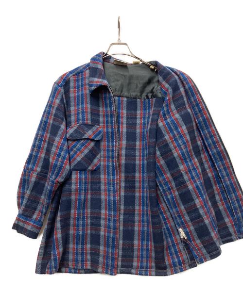 KIWI HOUSE（キウィハウス）KIWI HOUSE (キウィハウス) ネルシャツジャケット ネイビー サイズ:Mの古着・服飾アイテム