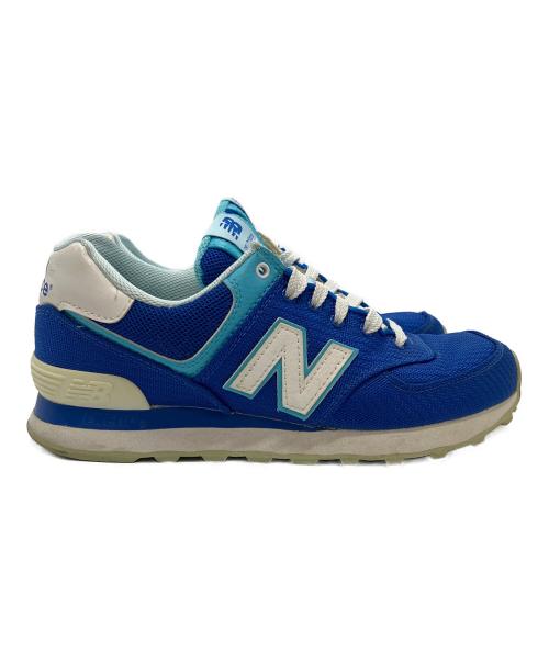 NEW BALANCE（ニューバランス）NEW BALANCE (ニューバランス) 574スニーカー ブルー サイズ:24の古着・服飾アイテム