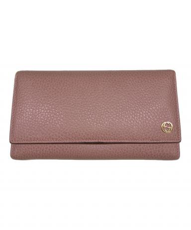 中古・古着通販】GUCCI (グッチ) インターロッキングGロングウォレット