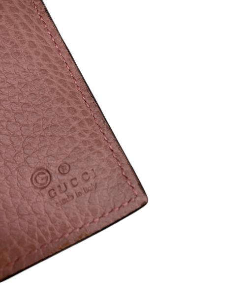 GUCCI（グッチ）GUCCI (グッチ) インターロッキングGロングウォレット ピンクの古着・服飾アイテム