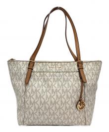 MICHAEL KORS（マイケルコース）の古着「トートバッグ」｜アイボリー×ベージュ