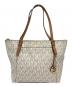 MICHAEL KORS（マイケルコース）の古着「トートバッグ」｜アイボリー×ベージュ