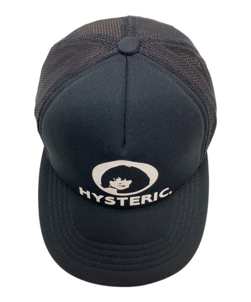 Hysteric Glamour（ヒステリックグラマー）Hysteric Glamour (ヒステリックグラマー) メッシュキャップ ブラックの古着・服飾アイテム