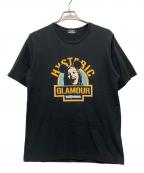 Hysteric Glamour×BEAR BRICKヒステリックグラマー×ベアブリック）の古着「半袖カットソー」｜ブラック