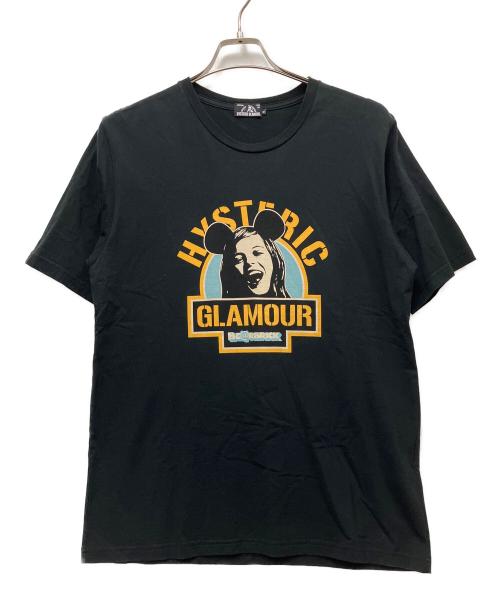 Hysteric Glamour（ヒステリックグラマー）Hysteric Glamour (ヒステリックグラマー) BEAR BRICK (ベアブリック) 半袖カットソー ブラック サイズ:Mの古着・服飾アイテム
