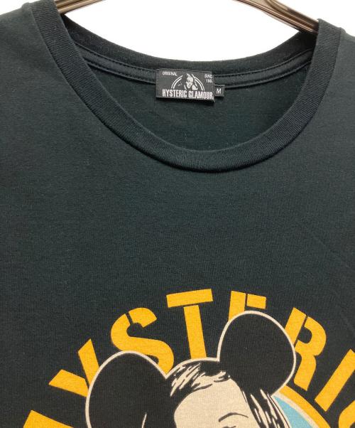 Hysteric Glamour（ヒステリックグラマー）Hysteric Glamour (ヒステリックグラマー) BEAR BRICK (ベアブリック) 半袖カットソー ブラック サイズ:Mの古着・服飾アイテム