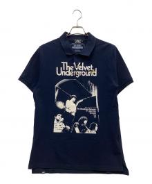 Hysteric Glamour×The Velvet Underground（ヒステリックグラマー×ザヴェルヴェットアンダーグラウンド）の古着「半袖シャツ」｜ネイビー