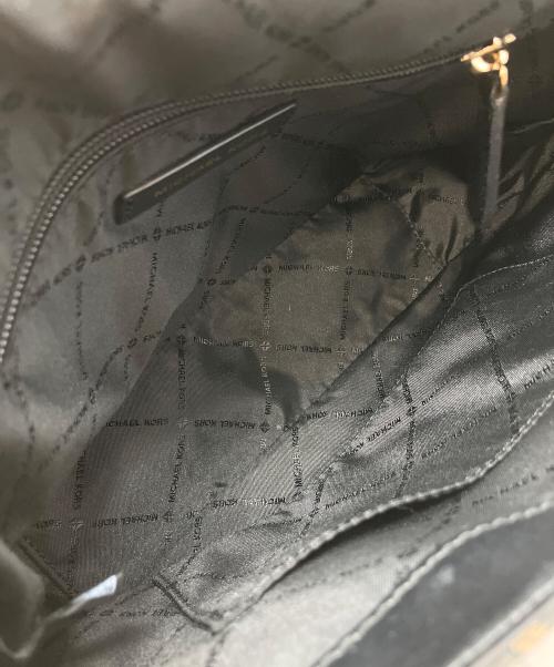 MICHAEL KORS（マイケルコース）MICHAEL KORS (マイケルコース) ショルダーバッグ ベージュ×ブラックの古着・服飾アイテム