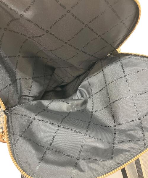 MICHAEL KORS（マイケルコース）MICHAEL KORS (マイケルコース) ショルダーバッグ ベージュ×ブラックの古着・服飾アイテム