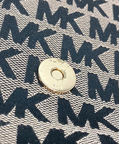 MICHAEL KORS（マイケルコース）MICHAEL KORS (マイケルコース) ショルダーバッグ ベージュ×ブラックの古着・服飾アイテム