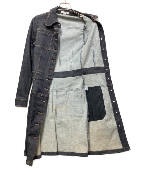 CARVEN（カルヴェン）CARVEN (カルヴェン) 長袖ワンピース インディゴ サイズ:36の古着・服飾アイテム