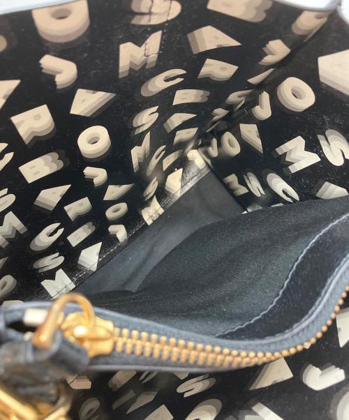 MARC JACOBS（マークジェイコブス）MARC JACOBS (マークジェイコブス) 2WAYショルダーバッグ ブラックの古着・服飾アイテム