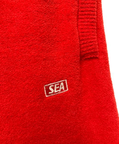 WIND AND SEA（ウィンダンシー）WIND AND SEA (ウィンダンシー) スウェットパンツ レッド サイズ:3の古着・服飾アイテム