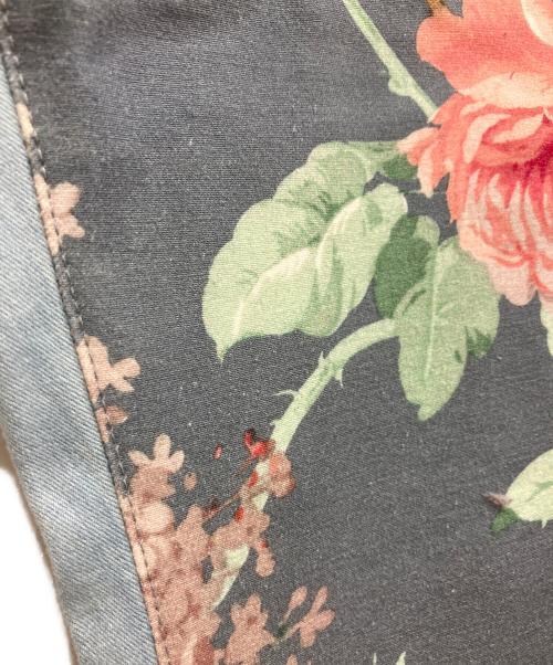 JUNYA WATANABE COMME des GARCONS（(ジュンヤワタナベ コムデギャルソン）JUNYA WATANABE COMME des GARCONS ((ジュンヤワタナベ コムデギャルソン) フラワー切替スキニーデニムパンツ インディゴ サイズ:Sの古着・服飾アイテム