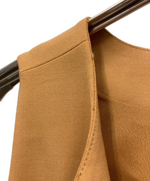 J.CREW（ジェイクルー）J.CREW (ジェイクルー) ノースリーブ・キャミソールワンピース ブラウン サイズ:4の古着・服飾アイテム
